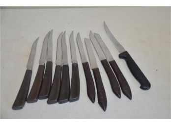 (#92) Steak Knifes 11 (Quikut , Diamond Cut)