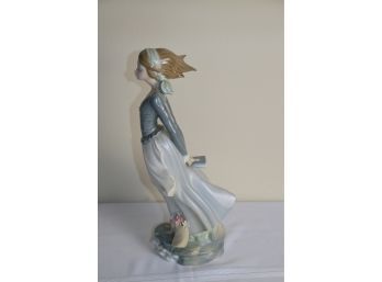 (#34) Llardo Porcelain Figurine 14'H
