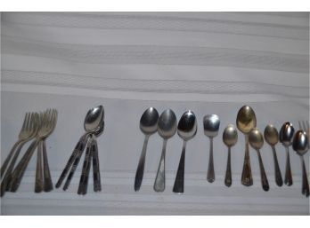 (#72) Mix Of Stainless Steel Flatware Set