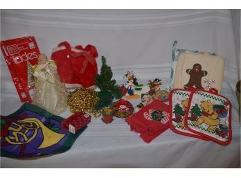 (#120) Assortment Of Christmas Tree Ornaments, Home Decor