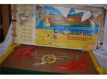 (#97) Vintage Ideal Crossfire Game - Missing Pieces