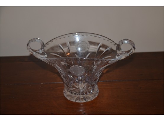 (#2) Glass Crystal Bowl Vase
