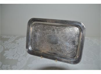 Silver Plate Small Tray 9x6