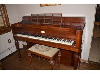 1936 Diaphragmatic Soundboard 1931 Accelerated Action Steinway & Co. Upright Piano B1081 Without Bench
