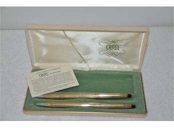 Cross Pen And Pencil In Original Case