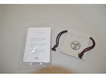 (#123) Hermes Small Dust Bag And New Rain Protection