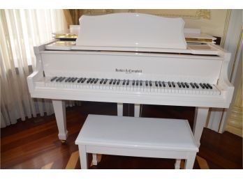 Kohler & Campbell White Lacquer Baby Grand Piano Heirloom Quality KIG-48 / IJRGG0399