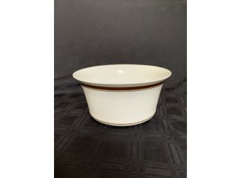 (#45)  VERSACE Rosenthal Studio Linie Medaillon Mean D'or - Covered Vegetable Bowl