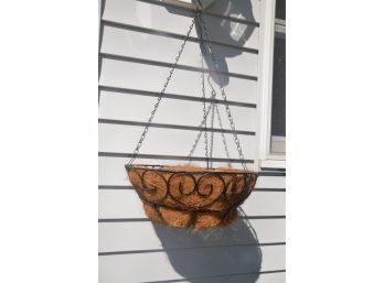 (#59) Metal Hanging Planter Basket