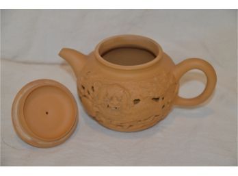 (#65) Asian Clay 1 Cup Tea Pot