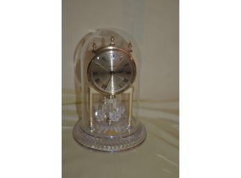 (#22) Linen Quartz Glass Dorm Clock
