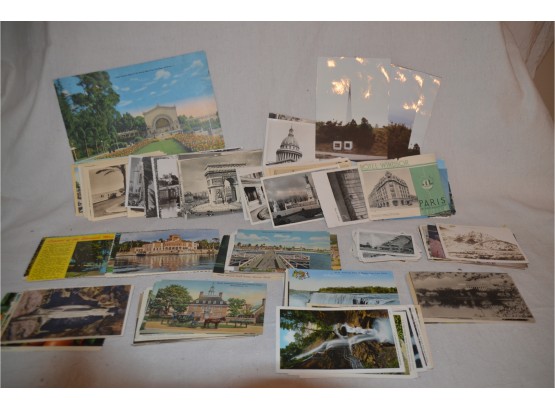 (#49B) Vintage Assortment Of Post Cards (some Written And Most Not)