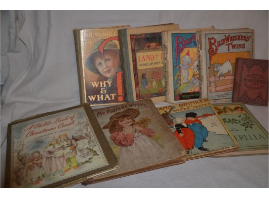 (#96B) Vintage Children Books (9)