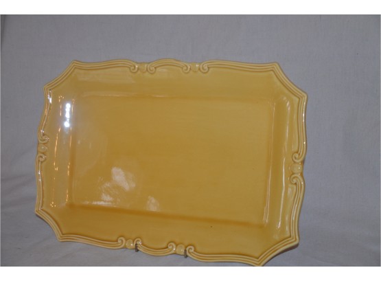(#4B) Large William Sonoma Rectangular Serving Platter Made In Italy 17x12