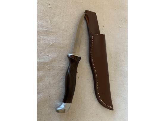 (#51B) Vintage Cutco Sportsman Hunting / Filet Knife And Sheath #1763