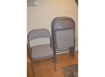 (#125) Like NEW 4 Samsonite Folding Chairs