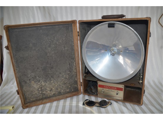 (#112) Antique Hanovia Chemical & Mfg. Co. Alpine Travel Model Sun Lamp
