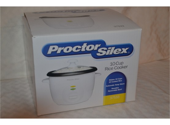 (#51) Proctor Silex 10 Cup Rice Cooker - NEW