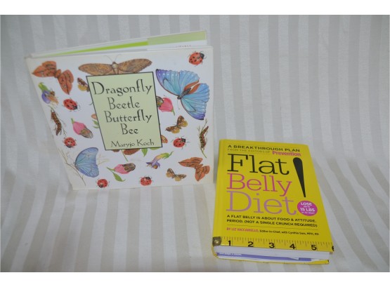 (#150) Dragonfly Beetle Butterfly Bee Book, Fat Belly Diet Book