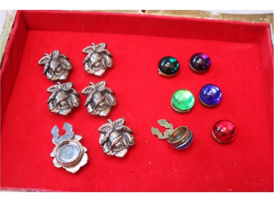 (#111) Vintage Button Covers