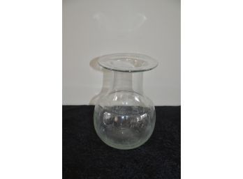 (#52) Glass Vase 9.5'H X 6'R