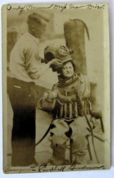 RPPC, Margaret Campbell Goodman, Worlds Only Deep Sea Diver Photo Postcard