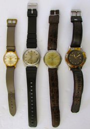 Group Of Four Wrist Watches, Movado, Roxy Ankor, Freestyle, And Citizen