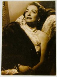 A Studio Photograph Of Joan Crawford.