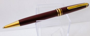 A MontBlanc 'MeisterStuck' Bordeaux Ballpoint Pen