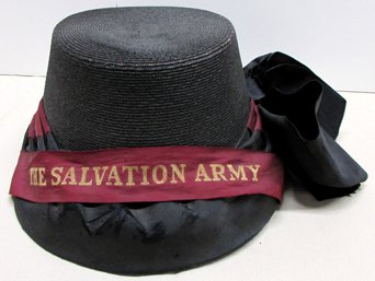 Vintage 1930's Salvation Army Ladies Bonnett Hat