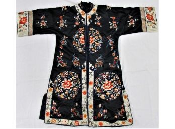 An Embroidered Silk Kimono