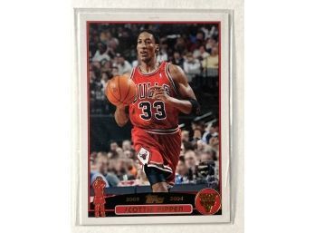 2003-04 Topps Scottie Pippen Collection #49 Basketball Trading Card