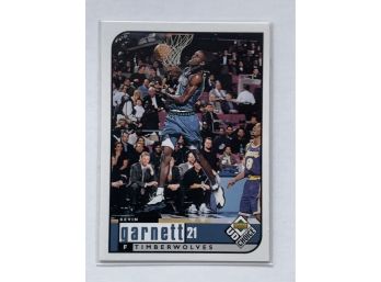1998-99 Upper Deck UD Choice Kevin Garnett #85 Basketball Trading Card
