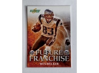 2008 Score Wes Walker Future Franchise #FF-13 Football Trading Card
