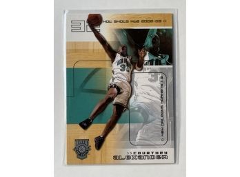 2002-03 Fleer Courtney Alexander Hot Shots #65 Basketball Trading Card