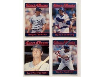 1990 CMC Collect-A-Books Baseball Trading Cards