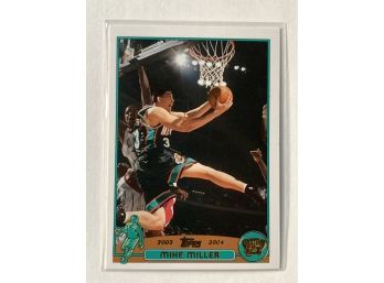 2003-04 Topps Mike Miller Collection #66 Basketball Trading Card