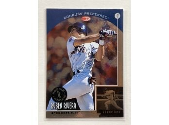 1998 Donruss Preferred Ruben Rivera #151 Grandstand Baseball Trading Card