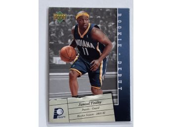 2006-07 Upper Deck Rookie Debut  Jamaal Tinsley #36 Basketball Trading Card