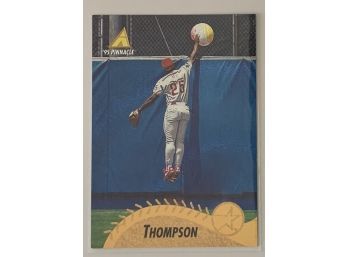 1995 Pinnacle Milt Thompson Musuem Collection Baseball Trading Card #83