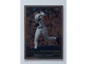 2000 Topps Chrome Derek Jeter #15 Baseball Trading Card