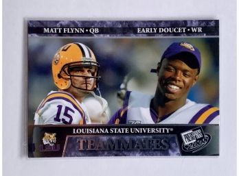 2008 Press Pass Teammates Matt Flynn & Early Doucet #97 Football Trading Cards