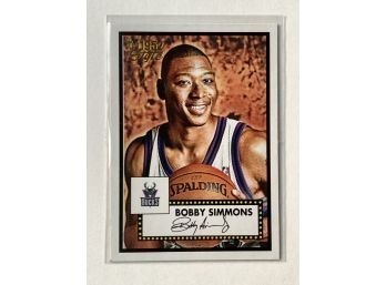 2005-06 Topps 1952 Style  Bobby Simmons #121 Basketball Trading Card