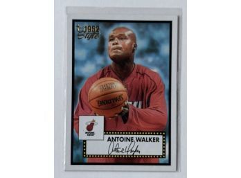 2005-06 Topps 1952 Style Antoine Walker #119  Basketball Trading Card