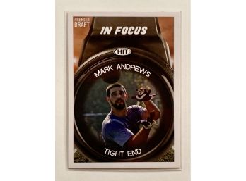 2018 Sage Hit  In Focus Mark Andrews #115 College Football Trading Card