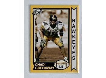 2006 Press Pass Chad Greenway #OS 7 Football Trading Card