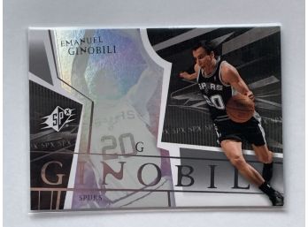 2003-04 Upper Deck SPX Emanuel Ginobili #78 Basketball Trading Card