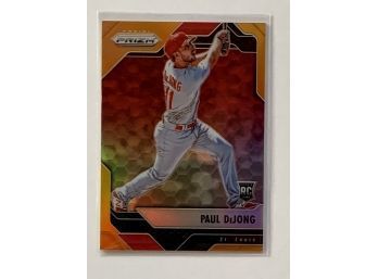 2017 Panini Prizm Paul Dejong #23 Numbered 053/399 Baseball Trading Card