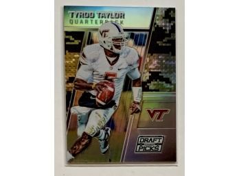 2016 Panini Prizm Collegiate Draft Picks Tyrod Taylor Camo Prizms #98 Numbered 166/199 Football Trading Card