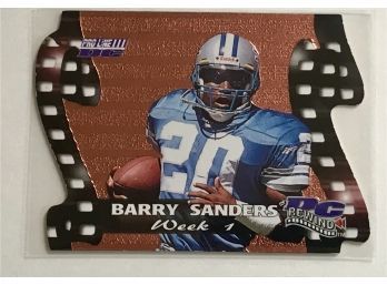 1997 Pro Line III DC Barry Sanders #68 Football Trading Card